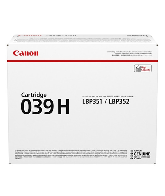 Canon 039H BK Toner Kartuş 0288C001
