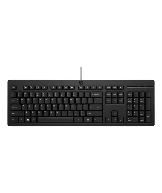 HP 266C9AA 125 Kablolu Klavye Siyah