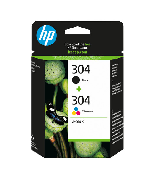 HP 3JB05AE CMY BK 2'li Combo Paket Mürekkep Kartuş (304)