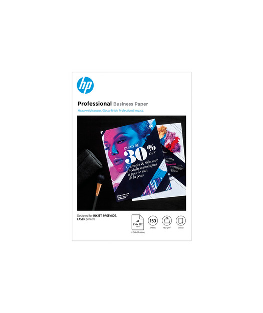 HP 3VK91A Prof Biz Gls 180g A4 150sh FSC Paper