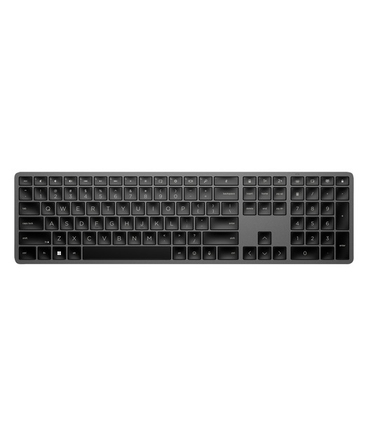 HP 975 3Z726AA USB+BT  Dual-Mode Wireless Turkish Keyboard-Siyah