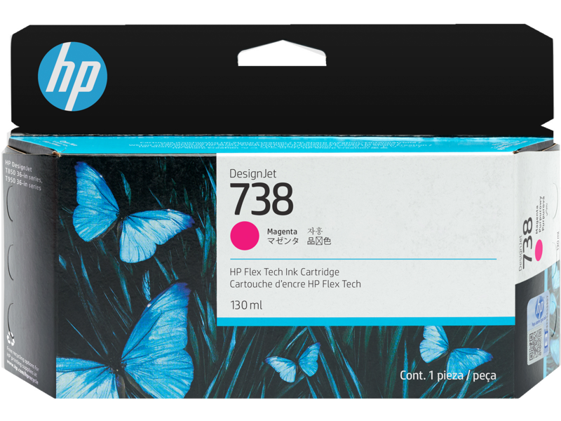 HP 498N6A Magenta 130-ml M.Kartuş(738)