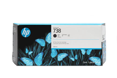HP 498Q0A Black 300-ml M.Kartuş(738M)