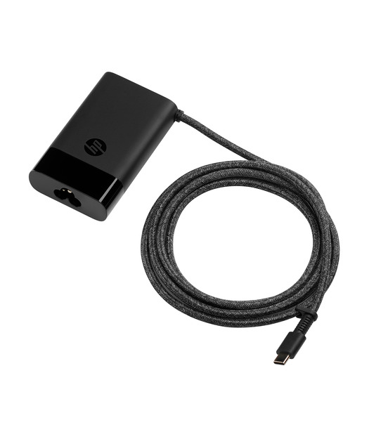 HP 65W 671R2AA USB-C Laptop Charger Siyah