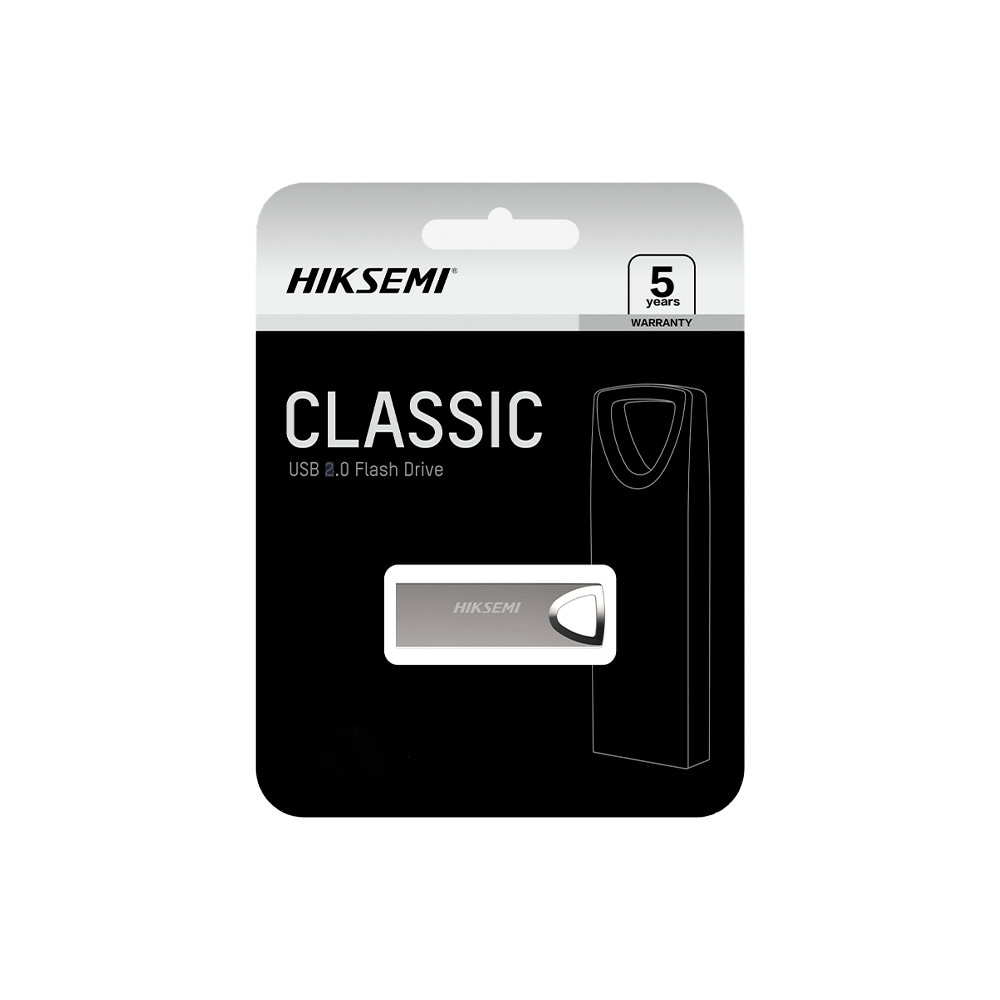 Hiksemi M200 USB 2.0 64 GB Taşınabilir Bellek - Gümüş