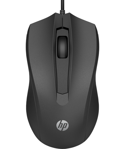 HP 6VY96AA 100 Kablolu Fare Siyah