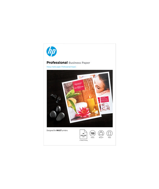 HP 7MV79A Prof Matte Ij A4 180g 150sh FSC Paper