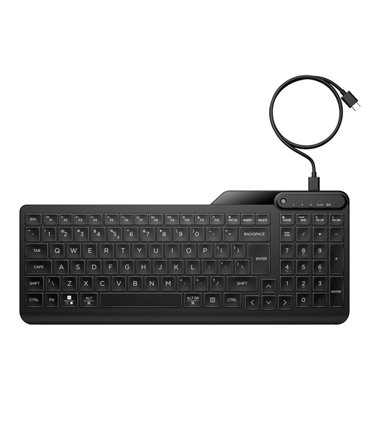 HP 7N7C1AA 405 Çoklu Kablolu Klavye Siyah