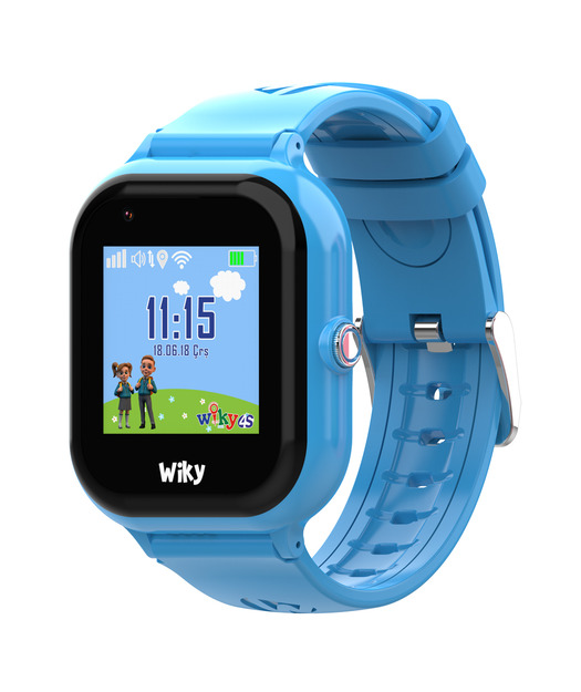WIKY WATCH 4S MAVI