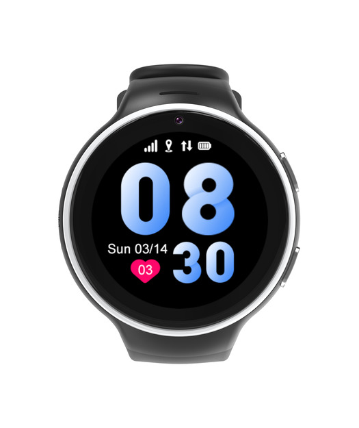 Bilicra Round Akıllı Çocuk Saati Black