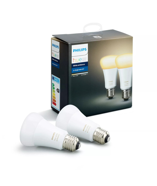 Philips Hue Beyaz Ambiyans Akıllı Ampul 2'li Ekopaket E27
