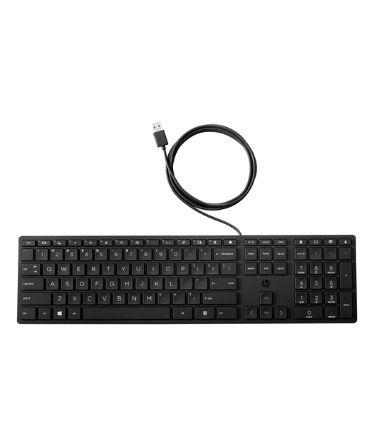 HP 9SR37AA 320K Kablolu Masaüstü Klavye Siyah