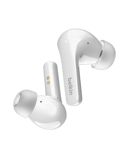 Belkin AUC006 SoundForm Flow Noise Cancelling Kulaklık - Beyaz