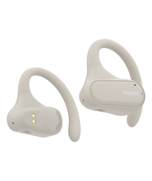 Belkin AUC013 SoundForm ClearFit Open-Ear Wireless Kulaklık - Krem
