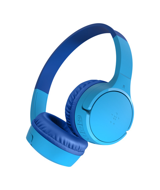 Belkin AUD002 SoundForm Mini Kablosuz Kafaüstü Çocuk Kulaklık-Mavi