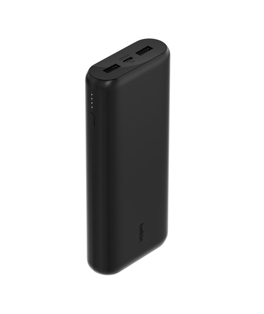 Belkin BPB014 BoostCharge 3-Port Compact 20K Powerbank 20W - Siyah