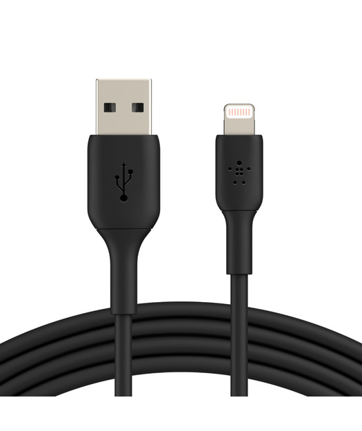 Belkin CAA001 BoostCharge Lightning' ten USB-A' ya Kablo - Siyah