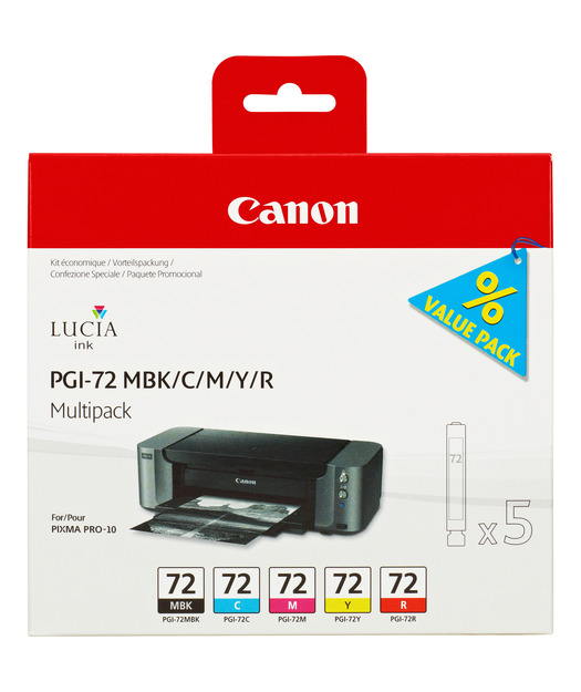Canon PGI-72 MBK/CMY/R M.P 6402B009