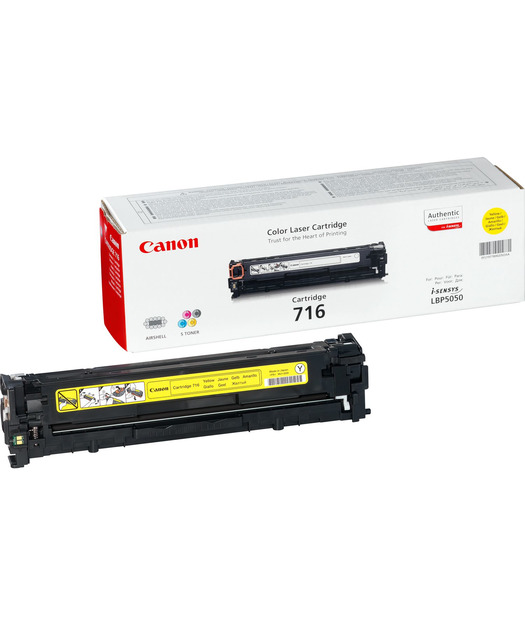 Canon CRG-716Y Toner K. 1977B002