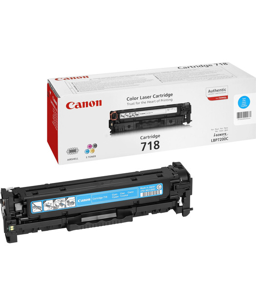 Canon CRG-718C Toner K. 2661B002