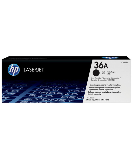 HP CB436A Black Toner Kartuş (36A)