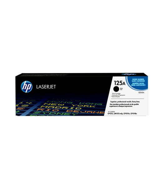 HP CB540A Black Toner Kartuş(125A)