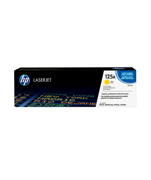 HP CB542A Yellow Toner Kartuş(125A)