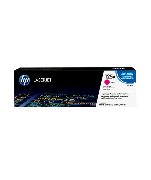 HP CB543A Magenta Toner Kartuş(125A)