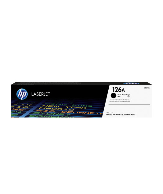 HP CE310A Black Toner Kartuş (126A)