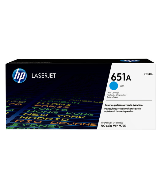 HP CE341A Cyan Toner Kartuş (651A)