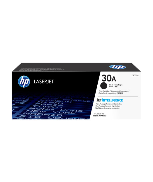 HP 30A Black Original LaserJet Toner Cartridge (CF230A)