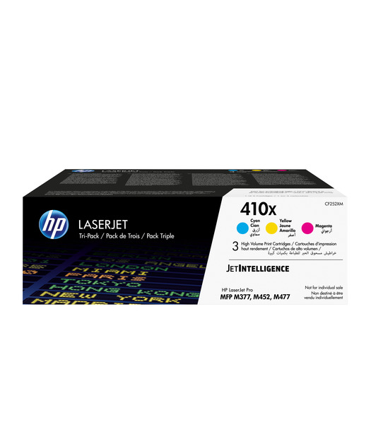 HP CF252XM Yüksek Kapasiteli CMY Toner Kartuş (410X)