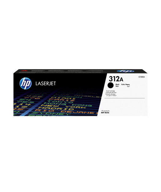 HP CF380A Black Toner Kartuş (312A)