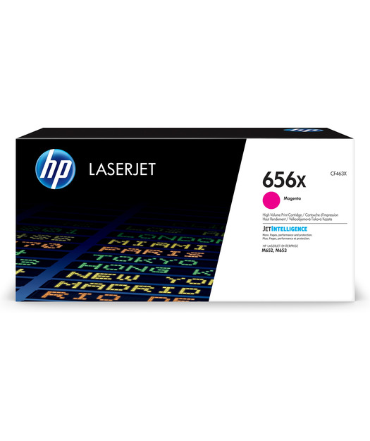 HP CF463X Yüksek Kapasite Magenta Toner Kartuş (656X)