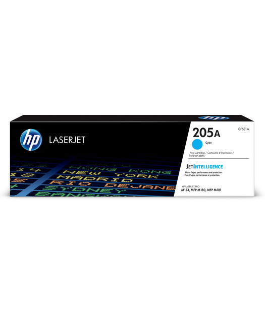 HP CF531A  Cyan Toner Kartuş (205A)