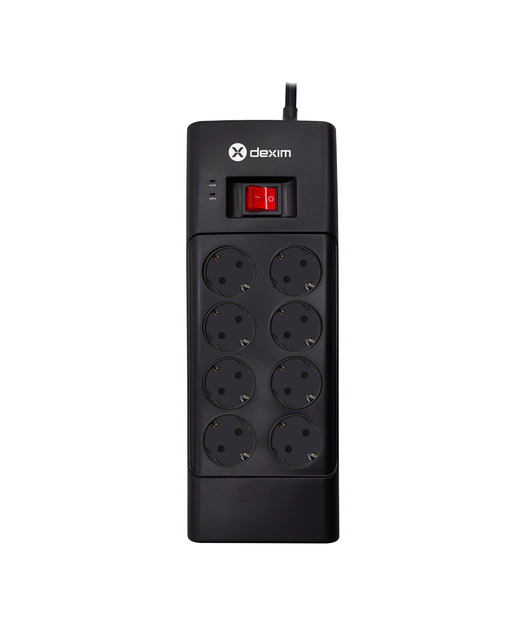 Dexim SP08DG 8Port Akım Koruyucu Priz