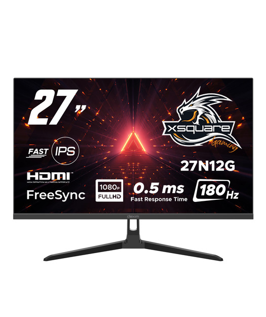 Dexim DMT009 27'' 180Hz 0.5ms FHD HDMI DP HDR Low Blue Light FreeSync Fast IPS Pivot Gaming Monitör
