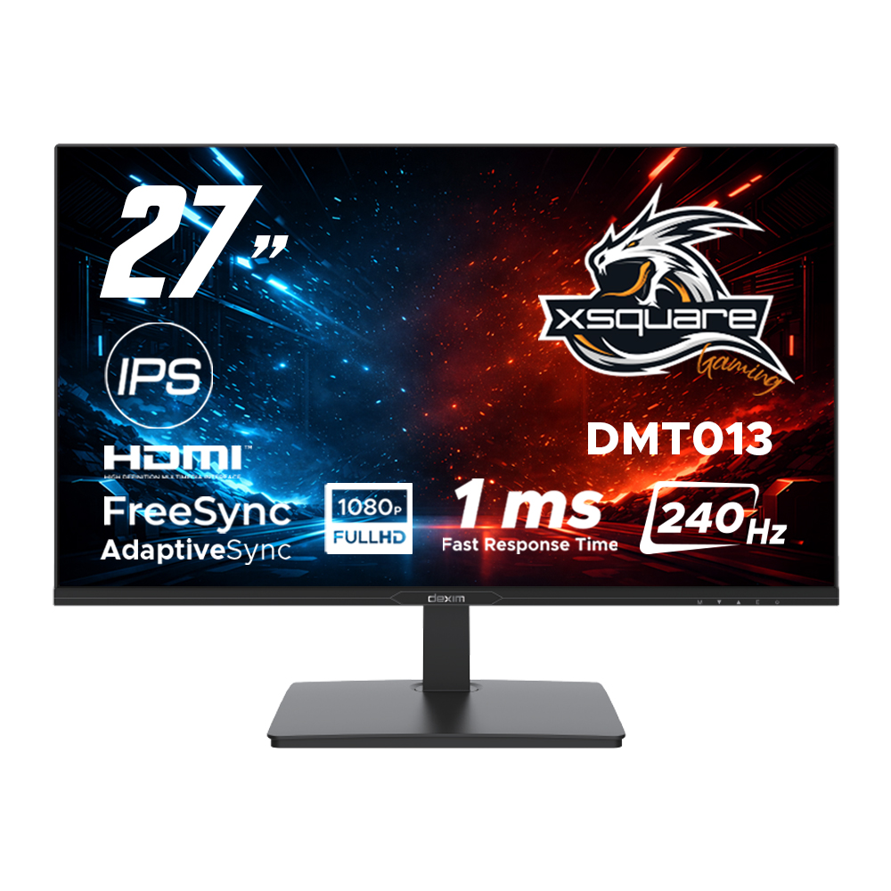 Dexim DMT013 27" 240Hz 1ms FHD HDMI DP HDR Low Blue Light FreeSync Fast IPS Gaming Monitör