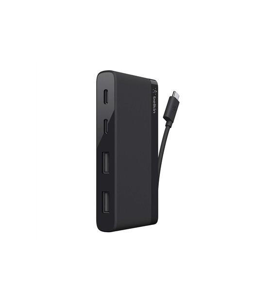 Belkin USB-C to USB-C + USB-A 4-Port Hub