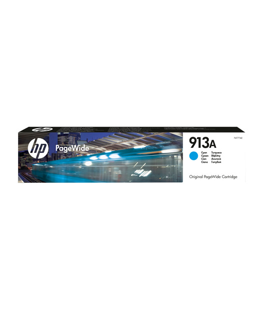 HP F6T77AE Cyan PageWide Kartuş (913A)