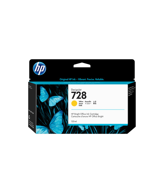 HP F9J65A Yellow Mürekkep Kartuş (728)