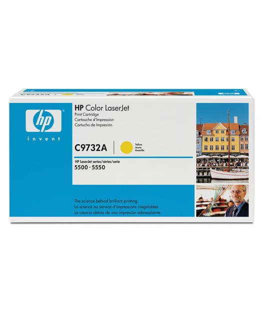 HP C9732A Yellow Toner Kartuş (645A)