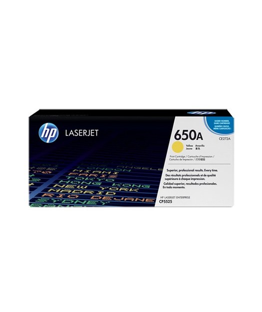 HP CE272A Yellow Toner Kartuş (650A)