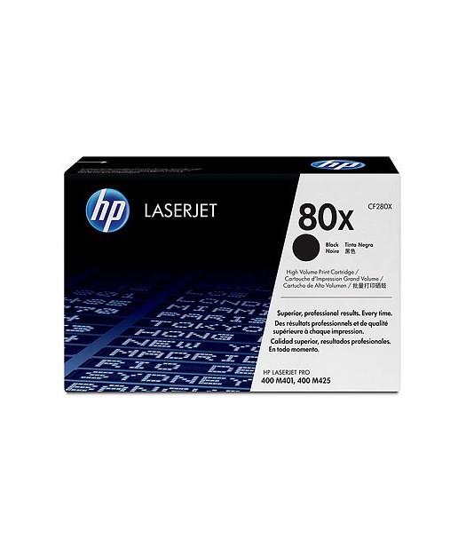 HP CF280XD Black Toner Kartuş (80X)