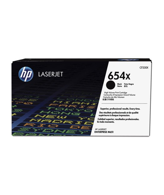 HP CF330X Black Toner Kartuş (654X)