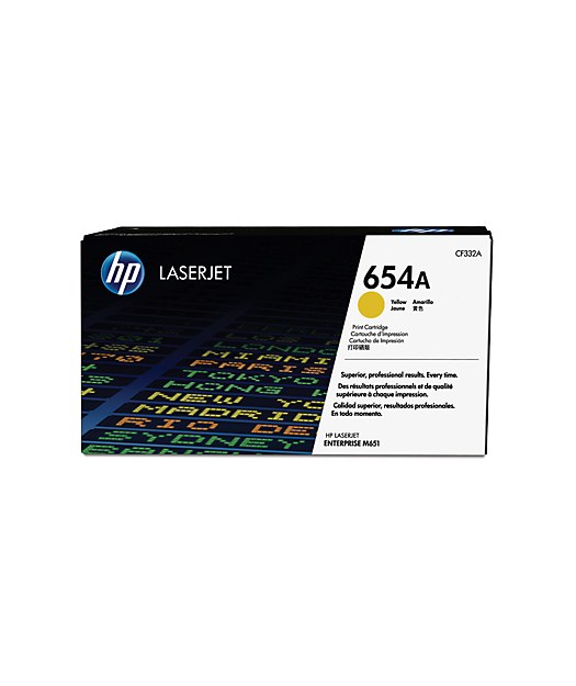 HP CF332A Yellow Toner Kartuş (654A)