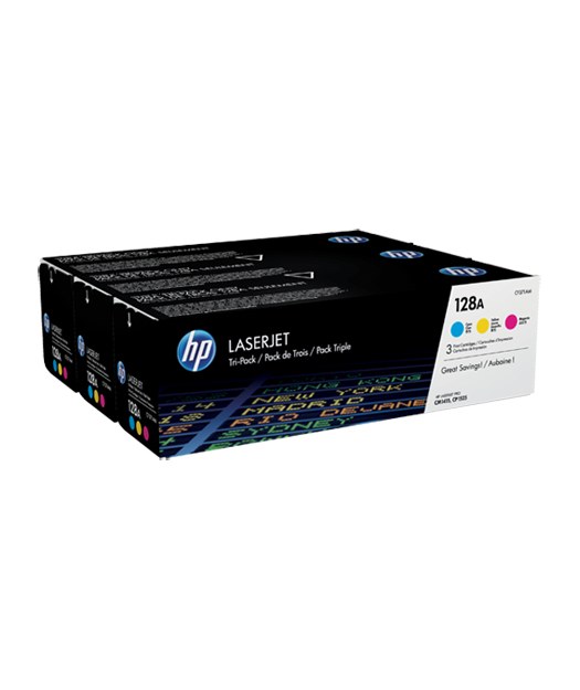 HP CF371AM CMY Toner Kartuş (128A)