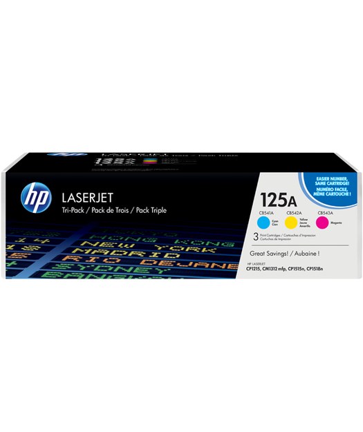 HP CF373AM CMY Toner Kartuş (125A)