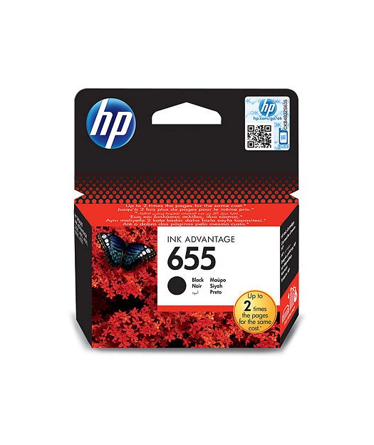 HP CZ109AE Black Mürekkep Kartuş (655)