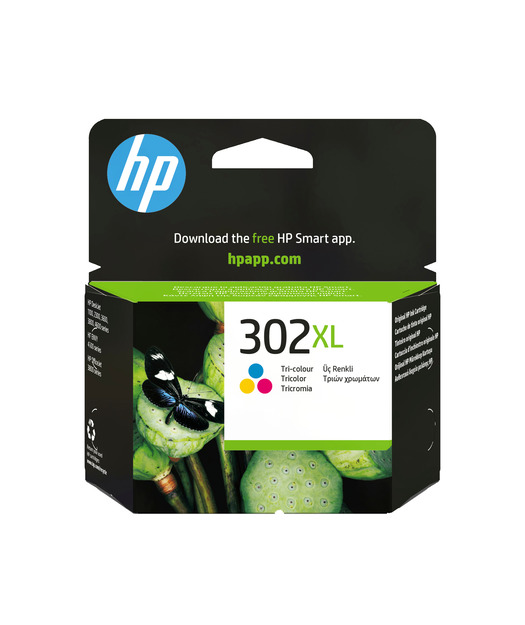HP F6U67AE CMY Mürekkep Kartuş (302XL)